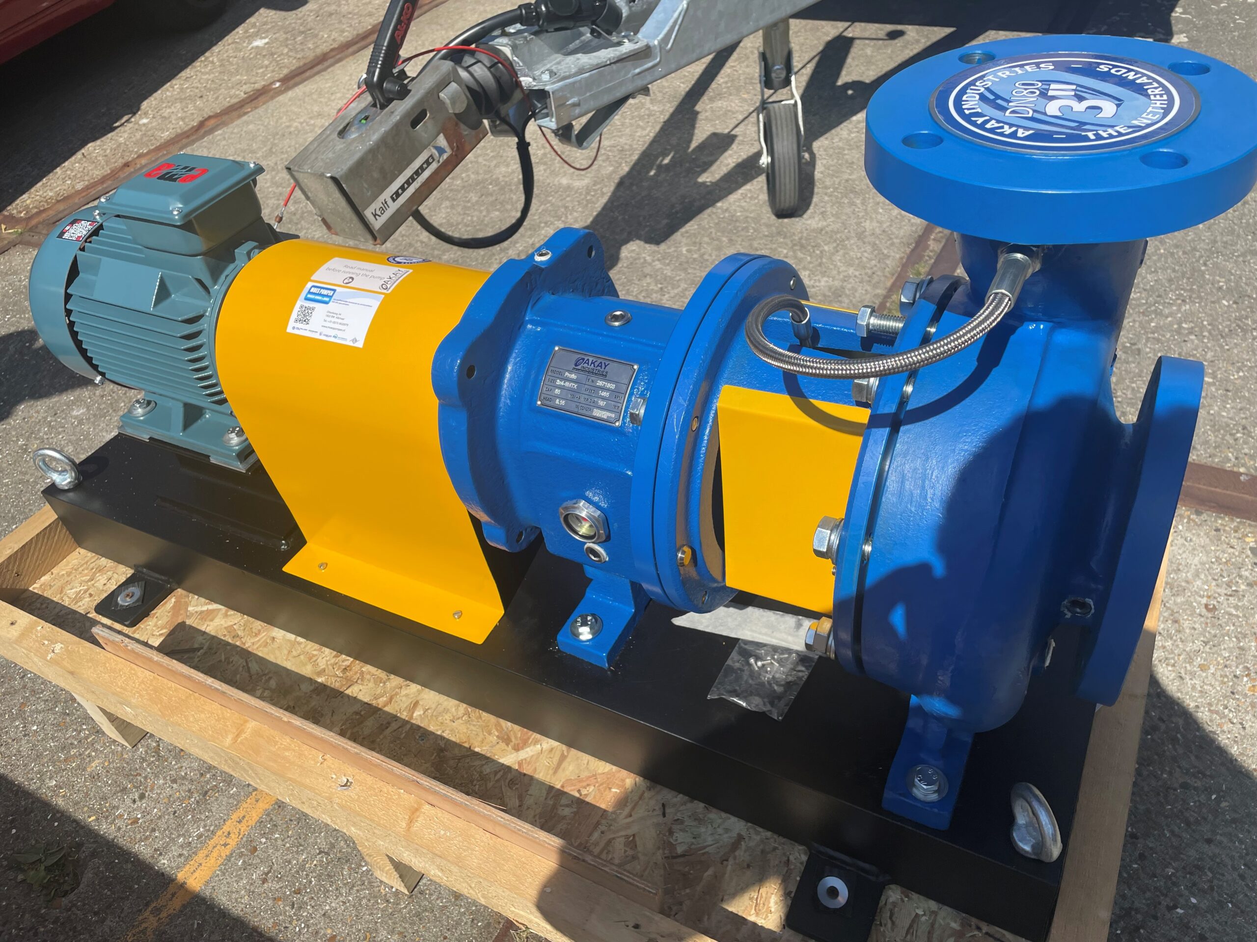 Centrifugaalpomp Met Seal Spoeling