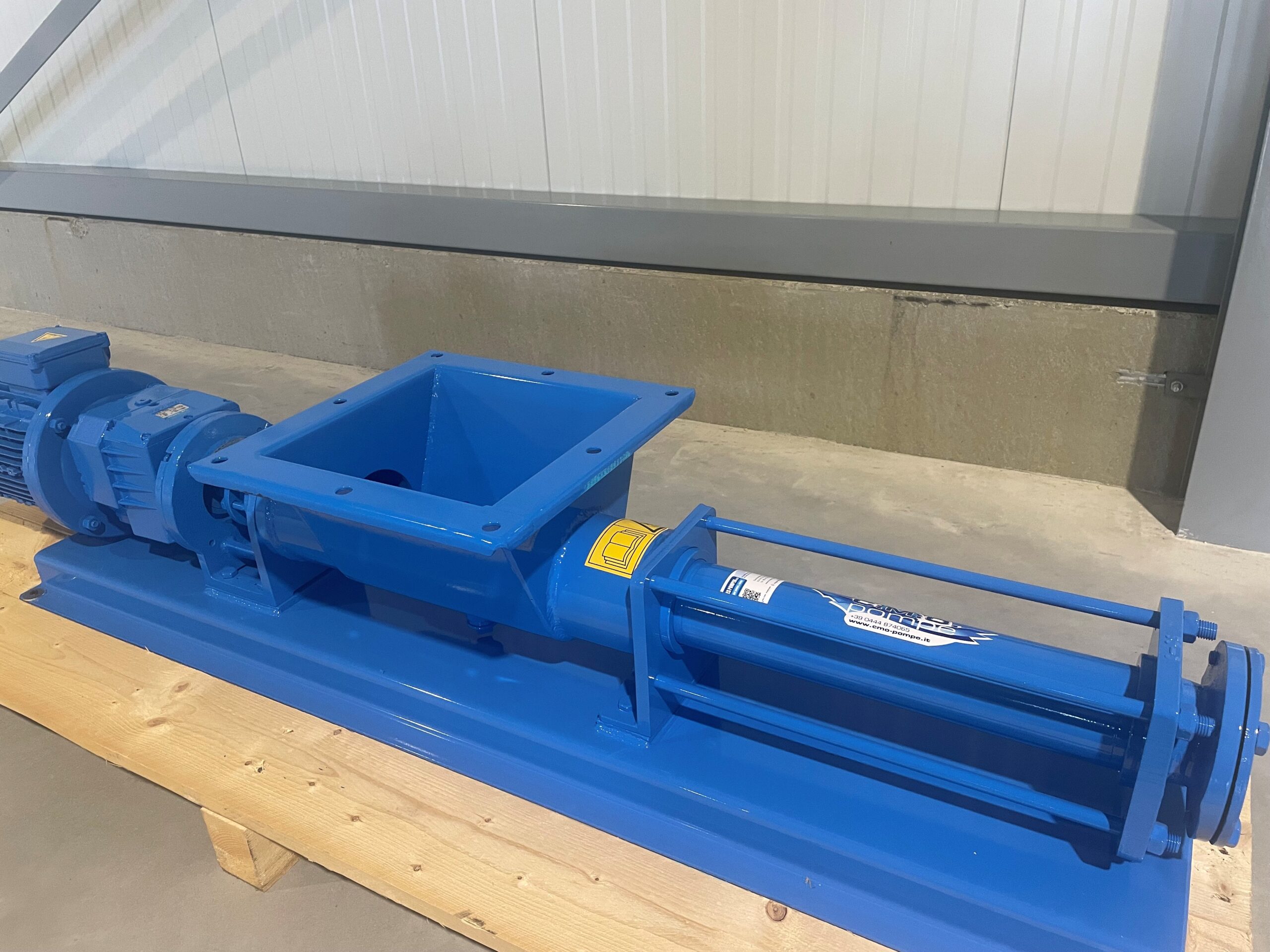 Excentrische Wormpomp Met Hopper