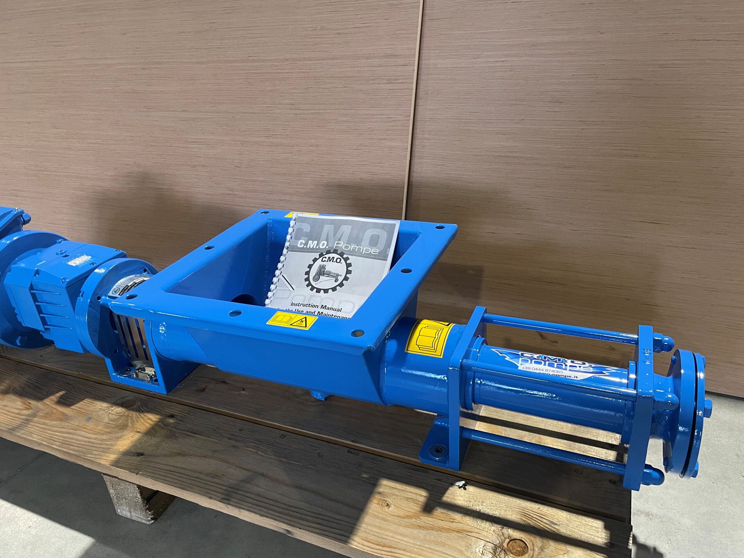 Excentrische Wormpomp Voor Dikke Producten