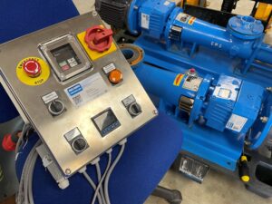 Monopomp voor filterpers