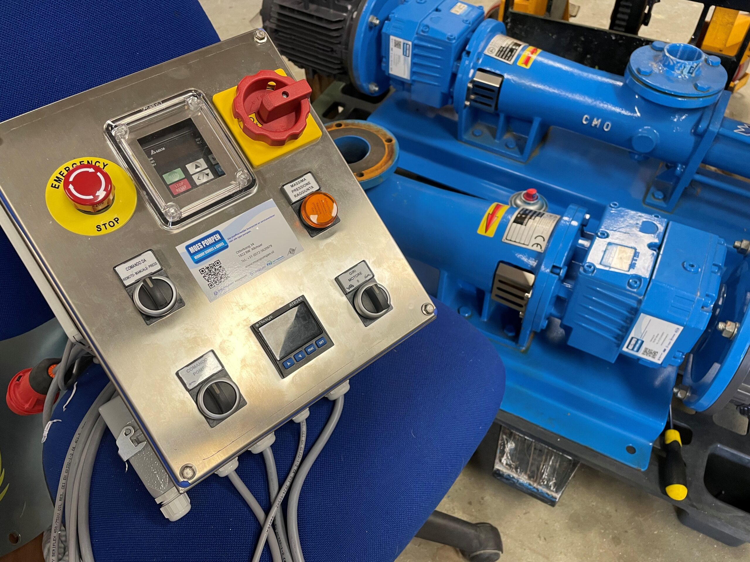 Monopomp Voor Filterpers