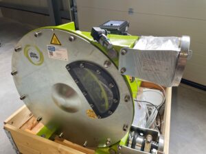 Slangenpomp met drukregelsysteem