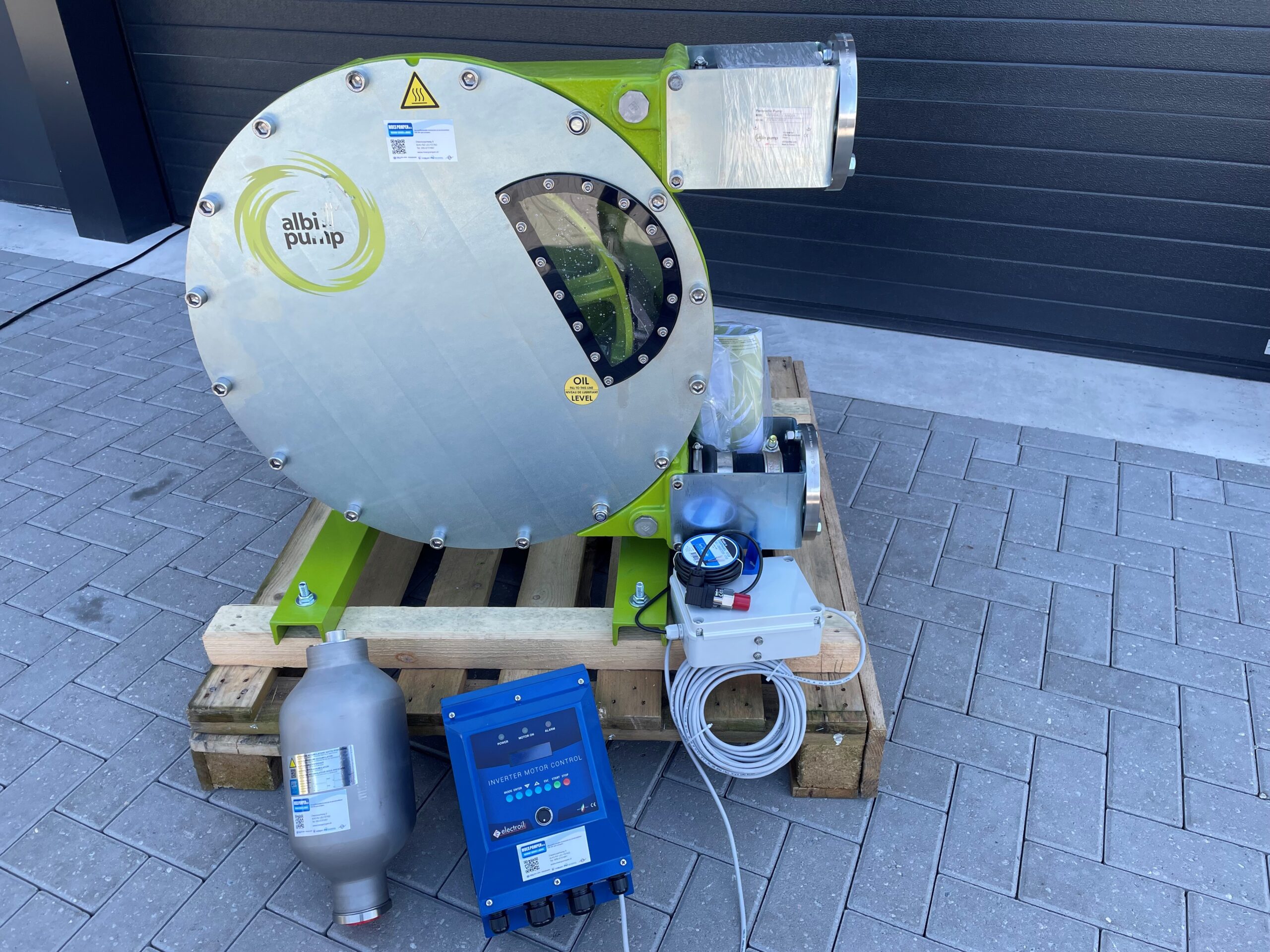 Slangenpomp Voor Kamerfilterpers